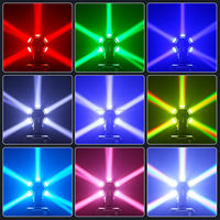 Luces de DJ Profesionales 12 Piezas 10W RGBW 4 en 1 Bola de Discoteca de Luz Móvil para Fiesta de Discoteca, Club, Bar, Espectáculo de DJ