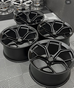 Op maat gesmede gunmetal diep concave Y-spaaks lichtgewicht velgen 5x112 20 21 22 23 inch velgen voor Audi RS7 RS6 R8 RS Q8 - Product Image 3