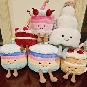 Peluche Serie Torta Non Etichettata, Torta di Compleanno Arcobaleno, Giocattolo in Peluche Super Morbido con Imbottitura in Cotone PP, Altezza 31-50cm, Regalo per <span class=keywords><strong>Bambini</strong></span> - Product Image 2