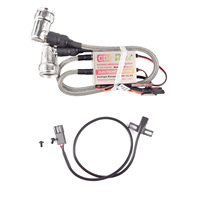 Encendido de Alto Voltaje RCEXL Twin CDI 14.4V con Conector Micro 1/4-32 para Motor de Gas de Avión RC de Doble Cilindro a Pequeña Escala