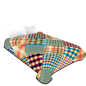 Hot Bán Raschal Chăn 100% Polyester Mùa Đông Giường Đôi Lớn In Thoải Mái Dày Giường Chăn Đặt - Product Image 5