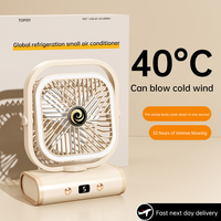 Ventilateur de refroidissement portable de luxe rechargeable avec moteur DC pour usage domestique