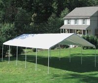 Tente de réception pliable en aluminium durable avec auvent en PVC pour événements marketing, exposition commerciale, simple 3x4.5 en polyester