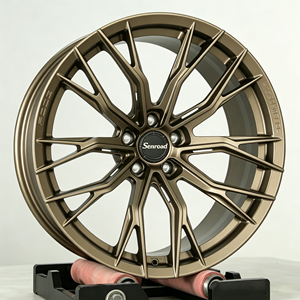 Rines SRDBmw de 19 Pulgadas 5*120/114.3/120, Ruedas Forjadas Ligeras para Tesla Model <span class=keywords><strong>S</strong></span> X 3/Y Novitec Huracan Mercedes Audi VW <span class=keywords><strong>Macan</strong></span> - Product Image 1