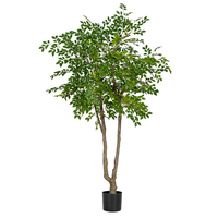 Ramas de vegetación artificial de plástico de alta calidad incluye árbol de simulación interior/exterior decoración del hogar fábrica gran oferta