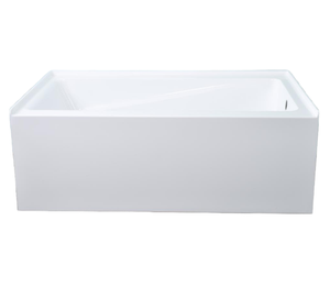 <span class=keywords><strong>Baignoire</strong></span> autoportante à design moderne pour l'Amérique du Nord et le Canada en alcôve <span class=keywords><strong>Tablier</strong></span> rectangulaire <span class=keywords><strong>noir</strong></span> avec jupe avant pour hôtels - Product Image 4