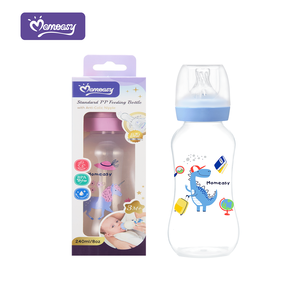 Usine Sans BPA PP Silicone Souple Nouveau-Né <span class=keywords><strong>Biberon</strong></span> Anti-Colique Bébé 240ml/8oz Standard PP <span class=keywords><strong>Biberon</strong></span> - Product Image 3