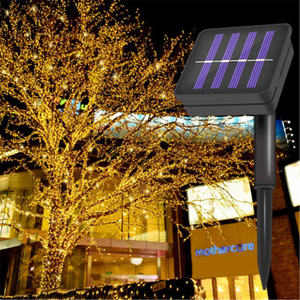 Outdoor Solar <b>Light</b> Garden Warm White/Purple/RGB LED Strip <b>String</b> Fairy <b>Lights</b> 22M Waterproof Garland Christmas Lamp FX-SOSG027 - Product Image 6