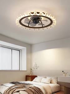 Ventilateur de plafond moderne à 5 pales silencieux (faible bruit <30dB) en métal avec lumière LED, moteur CC, 3 températures de couleur (3000K-6500K), télécommande et contrôle par application - Product Image 3