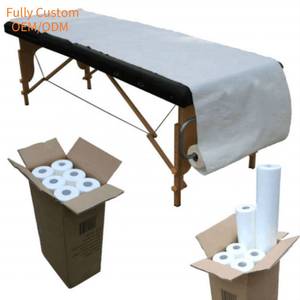 Rouleau de papier <span class=keywords><strong>jetable</strong></span> pour table d'examen médical, couvre-lit de table d'examen, rouleau de <span class=keywords><strong>draps</strong></span> de lit d'hôpital - Product Image 1