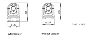 Tự động ổn định DOME PTZ camera với 30x zoom chống rung cho Marine & xe sử dụng IP66 đánh giá - Product Image 2
