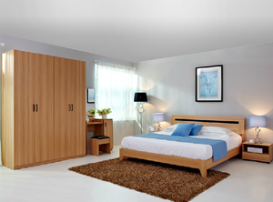 Meubles de chambre à coucher en gros, combinaison variée, armoire bon marché, armoire sur mesure avec coiffeuse - Product Image 3