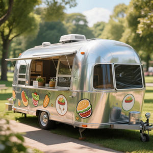 Remorque de concession 2025, camion de restauration barbecue, cuisine complète, chariot à crêpes, café glacé, avec certificat DOT CE - Product Image 5