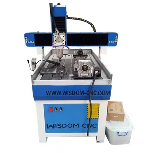 Stainless Steel cutting mini 9060 cnc router machine for milling and engraving metal with water tank