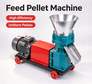 Máquina de Pellets para Alimentación Animal de Uso Doméstico, para Pollo, Pato, Cerdo, Ganado, Conejo, Pescado, con Motor de Cobre - Product Image 1