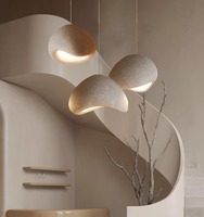 Lampe suspendue de style japonais Wabi Sabi, lustre pour salon, restaurant, lampe de plafond moderne, luminaire suspendu design pour bar