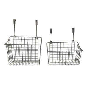 Over The Cabinet Door Metal Wire Organizer Basket Hanging Storage Basket For Bathroom - Product Image 4