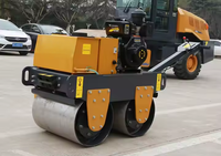 XMR110 1075Kg 1Ton Mini Rouleau De Route Double Tambour Mécanique Vibratoire Construction Machines Route Compacteur Machine
