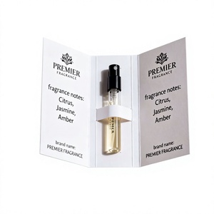 Porta Campioni di Profumo Personalizzato da 2ml con Stampa, Cartoncino Spray per Tester con Laminazione UV Opaca, Vendita all'Ingrosso - Product Image 1