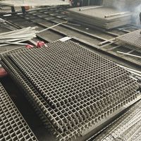 Grille de drainage en acier galvanisé à chaud pour couvercle de drain, usage intensif, pour véhicules