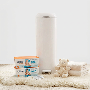 Sacchetti di Ricarica per Contenitore <span class=keywords><strong>Pannolini</strong></span> Compatibili con Genie Signature Platinum Extra Spessi Potenti Eliminatori di Odori Profumati alle Piante - Product Image 6