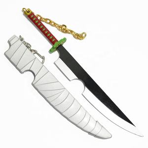 Porte-clés Katana <span class=keywords><strong>de</strong></span> 22 cm, couteau Nichirin <span class=keywords><strong>de</strong></span> Tengen Uzui, modèle d'arme <span class=keywords><strong>de</strong></span> personnage d'anime Demon Slayer pour la décoration - Product Image 2