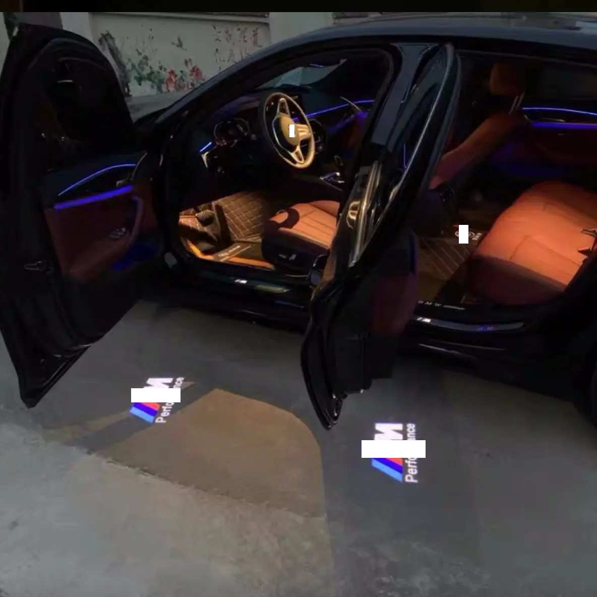 HGD светодиодные светильники для BMW с HD стеклянными линзами, дверные светильники универсального использования и специального использования для G20 G21 G28
