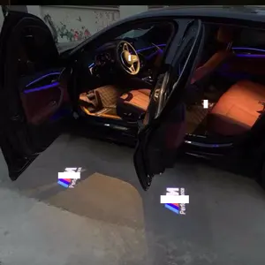 HGD led 웅덩이 조명 HD 유리 렌즈 도어 라이트가 장착 된 BMW에 적합 G20 G21 G28 용 범용 및 특수 용도
