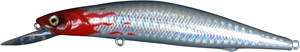 Señuelos de Pesca Duros, Minnow Hundido, Ojos de Pez 3D, Cebo Negro, Material ABS Japonés, para Pesca en Agua Salada, Modelo Menace de Fábrica - Product Image 4