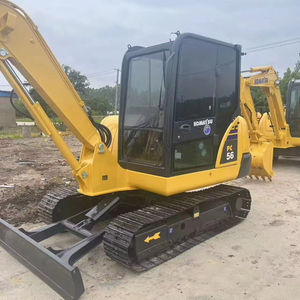 Excavadora de Orugas PC56 de Segunda Mano, Original, Fabricada en Japón, Motor Importado, Capacidad de la Cuchara de 0.025m, 1 Año de Garantía - Product Image 1