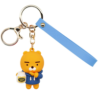 Porte-clés mignon en forme de cochon rose de dessin animé, pendentif d'animation japonaise, poupée en peluche, porte-clés de sac de dessin animé, cadeau pour enfants
