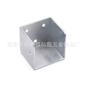 Soporte de cama Hirotaka de 45x45x50 mm, de acero galvanizado grueso, para soporte de cama de madera - Product Image 2