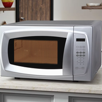 Oven Microwave Digital Kontrol Elektrik Stainless Steel 20L 230V/50HZ Berkualitas Tinggi untuk Dapur dengan Pengunci Anak