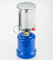 Mini Portable Butane Gas Lantern with Piezo Adjustable Valve