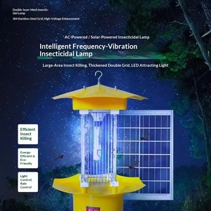 Lámpara Solar Impermeable para Insectos, Tipo Succión, para Agricultura, Exteriores, Huertos, Lámpara Antimosquitos, Lámpara <span class=keywords><strong>Atrapa</strong></span> Insectos - Product Image 3