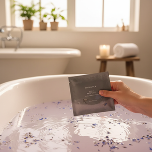 AROMATICA Sels de bain Serene Lavender & Majoram 50g Produit de haute qualité - Product Image 3