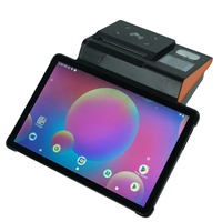 Sistema POS Android 14 de Última Generación con Pantalla Táctil, Caja Registradora con Impresora Térmica de 80 mm, Bluetooth, NFC para Comercio Minorista y Restaurantes