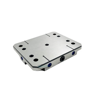 Paleta de cambio rápido de punto cero de acero de alta precisión CNC Bibo de 3, 4 y 5 ejes para espaciado de 96 mm, para tornillo de banco autocentrante He-khdz9 - Product Image 2