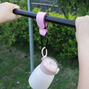 Ganchos de Cuero PU para Colgar Bolsos y Compras, Gancho para Bolsa de Bebé, Accesorios Portátiles para Cochecito - Product Image 5