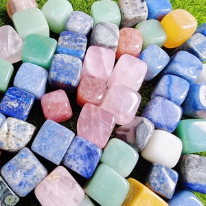 Venta al por mayor a granel, piedras preciosas caídas pulidas, cristales rugosos coloridos naturales, <span class=keywords><strong>piedra</strong></span> curativa, piedras caídas - Product Image 3