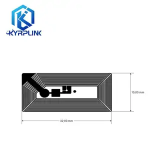 Kyrplink оптовые цены FM11RF08 HF RFID стикер тег I-код slix NFC протокол NFC label/tag