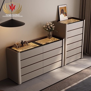 leather luxury dresser Dyno Leather Dresser – Italian Luxury Interiors main image 0