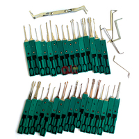 Klom 32pcs selezionamento della serratura strumenti rotto key extractor porta apri della serratura picks attrezzi del fabbro selezionamento della serratura set