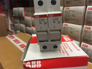 สวิตช์ตัดวงจรฟิวส์ A-BB E91/32 ของแท้ 100% 1P 32A 10x38 มม. ติดตั้งบนราง DIN 690V AC สำหรับควบคุมระบบอัตโนมัติ - Product Image 3
