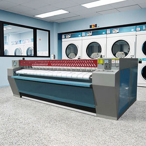 Machine à repasser les nappes commerciales, fonctionnement stable, <span class=keywords><strong>draps</strong></span> de lit d'hôtel, machine à repasser à vapeur industrielle à vendre, sur mesure - Product Image 2