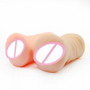 Diskon besar mainan seks Vagina pria masturbator Vagina realistis Vagina saku Mini mainan seks untuk pria masturbasi