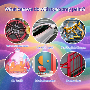 SANVO Campione Gratuito Vernice Spray Nitro Multicolore, Vernice Acrilica per Graffiti, Vernice Spray per Rinnovare <span class=keywords><strong>Mobili</strong></span> <span class=keywords><strong>Vecchi</strong></span> - Product Image 3