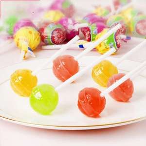 Bireysel sarılmış konserve suyu aromalı lolipop sert doku şeker toplu çeşitli parti tatlı meyveli gökkuşağı tatlar için - Product Image 4