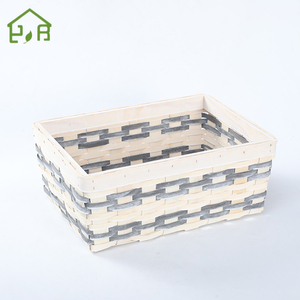 Fornitore della cina di vendita caldo fatto a mano rettangolare di trucioli di <span class=keywords><strong>legno</strong></span> di stoccaggio scatola di <span class=keywords><strong>legno</strong></span> <span class=keywords><strong>legno</strong></span> cesto di frutta pane cestino di immagazzinaggio commercio all'ingrosso - Product Image 4