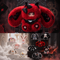 Jouets en peluche en gros, grande poupée bébé Three Migo, Ange et Diable, jouets en peluche 600%, boîte mystère, cadeau d'Halloween